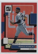 2022 Panini Donruss Variation Holo Red Ronald Acuna Jr (Running) #121 0l7n