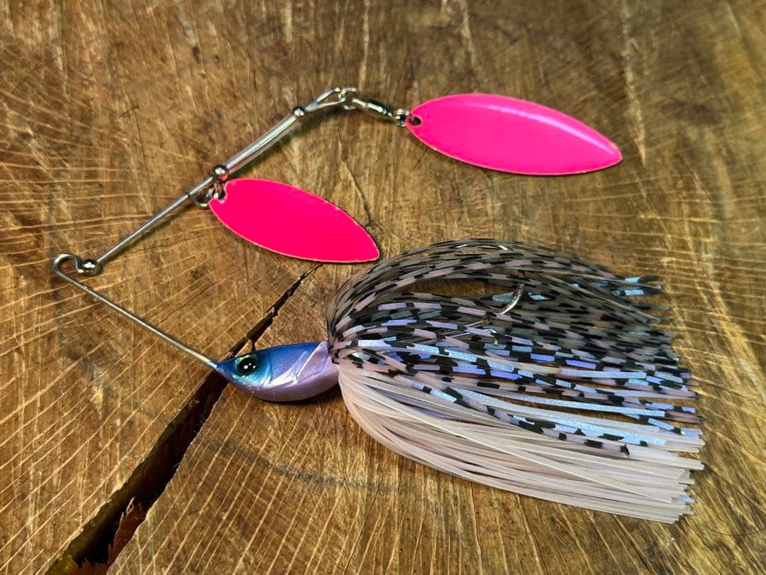 JACKALL Doon Spinnerbait 17g Purple Maruhata Secret for Bass Fishing - Image 2