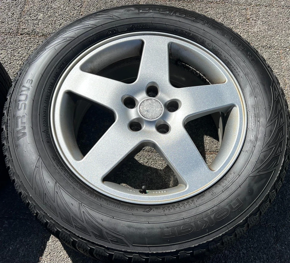 4 ALU 17" WINTERRÄDER RENAULT KOLEOS II HC 225/65R17 106H NOKIAN FREIHAUS - Bild 4 von 4