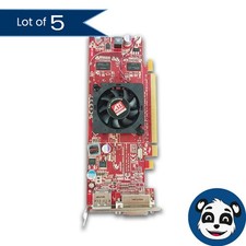 Lot Of 5 - Dell 0C7MG0 ATI Radeon HD 4550 Video Card 512MB DDR3. Low Profile