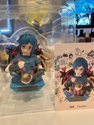 #ad Powder POP X League of Legends Arcane Figure Series Blind Box Figure $46.99