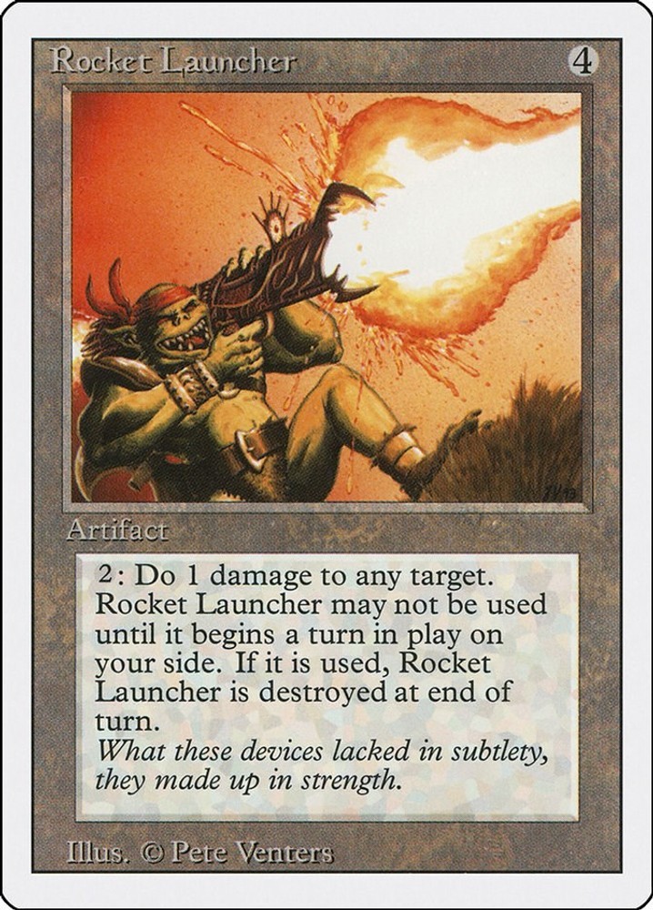 Rocket Launcher - 272 - NM - Revised Edition