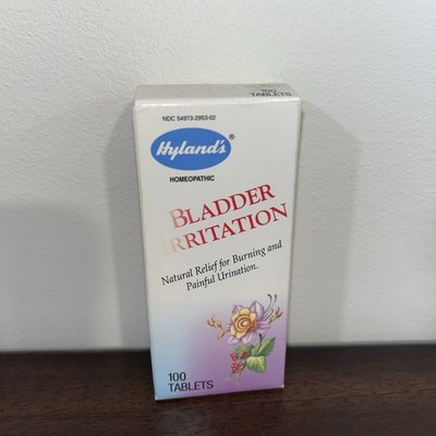 Hylands Bladder Irritation Natural Relief 100 Tablets HTF Hyland s