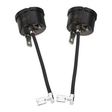 2pcs Thermal Overload Protector, 1/3HP RV AC Refrigerator Compressor Parts,