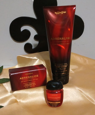 New Bath & Body Works ADRENALINE 3 pc Men's Collection