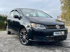 2014 Volkswagen Sharan BlueMotion TDi Black Manual Diesel 7 Seater