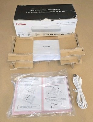 NEW Canon imageFORMULA R10 Portable Document Scanner Duplex 20 Page Feeder