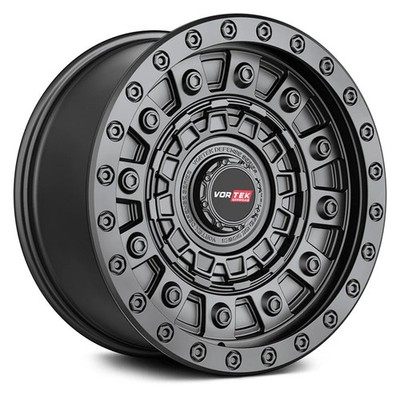 Vortek VRD-701 ARMOR Wheels 18x9 (-18, 5x139.7, 78.1) Black Rims Set of 4