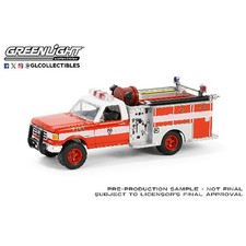 Greenlight Ford F-250 Mini Pumper Fire Truck 1987 FDNY 1:64 Diecast