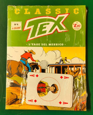 Classic TEX  9 a colori L'eroe del Messico GADGET carte ed.Bonelli Blisterato