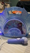 DISNEY Frozen Sing along Portable Karaoke Machine light up