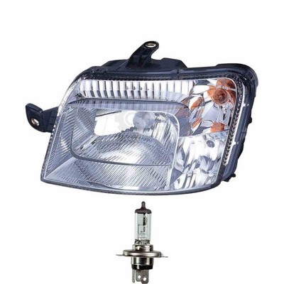 Halogen Scheinwerfer Frontscheinwerfer links H4 für Fiat Panda Van inkl. Lampen