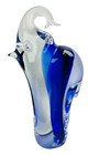 Beautiful Handmade Blue Murano Italian Glass Elephant Figurine - Collectible Art — photo 3