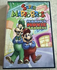 Super Mario Bros Mario's Movie Madness DVD KIDS 2007 collect woW VISIT STORE 75m
