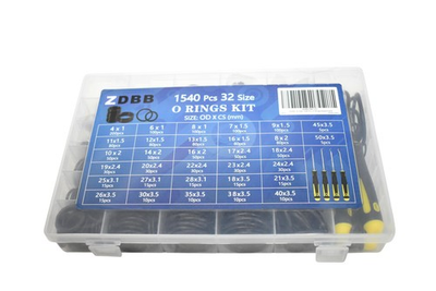 #ad #ad ZDBB 1540 Pcs 32 Size Metric O Rings Kit Assorted With Hook Picks In Case $18.99