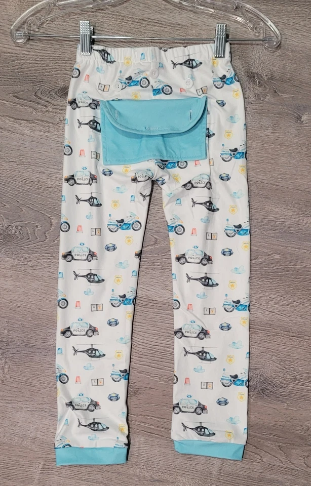 Pijama Sugar Bee Vehículos Policía Niños Talla 6 Nuevo con etiquetas Foto 3 de 4