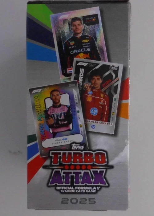 Full Sealed Box (24 packets) Topps F1 Turbo Attax 2025 Trading Cards Collection - Image 4 of 4