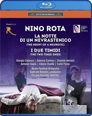 Blu-ray Musik Nino Rota - Die Nacht eines Neurasthenikers / Die zwei Schüchternen