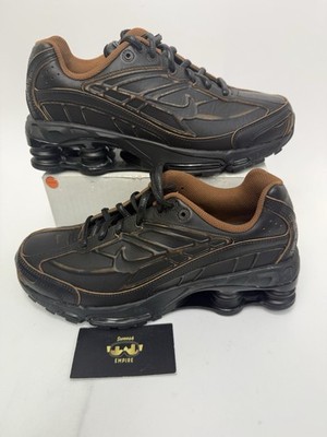 Nike Air Shox Ride 2 Premium Black Light British Tan Shoe Men Size 8 HV4447-010