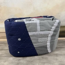 Pottery Barn Kids Star Wars Millennium Falcon Twin Quilt Blue Gray Multicolor OB