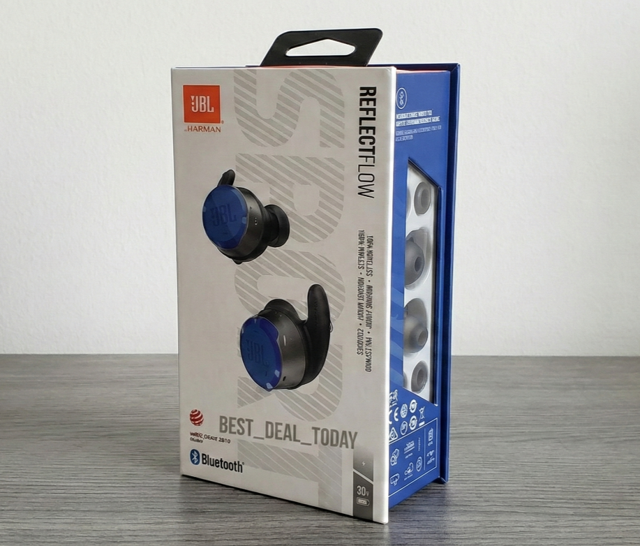 JBL REFLECT FLOW True Wireless Bluetooth Earbuds,With Microphone