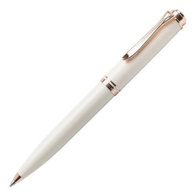 Pelikan Souverän K600 Kugelschreiber Weiß Roségold