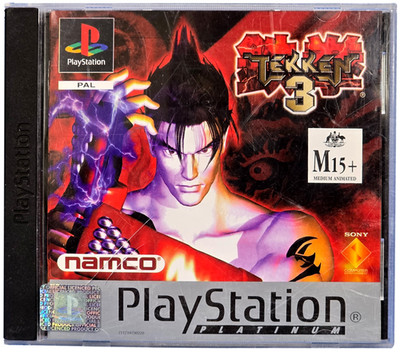Tekken 3 (Platinum) PS1 PS2 PS3 PAL *Complete* #2