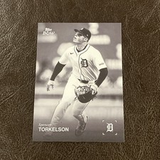 2025 Topps Black & White Spencer Torkelson #037 Base Detroit Tigers