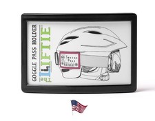 TheLIFTIE Ski Pass Holder Black 1 pack