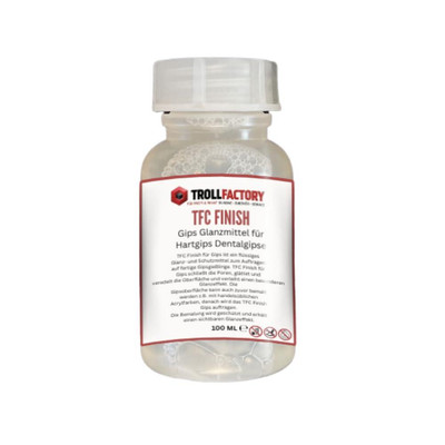 TFC Finish Gips Glanzmittel für Hartgips Dentalgipse 100 ml