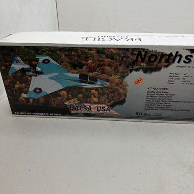 #ad Balsa USA North Star 40 Vintage Model Airplane Kit 44” Delta Wing New $189.99