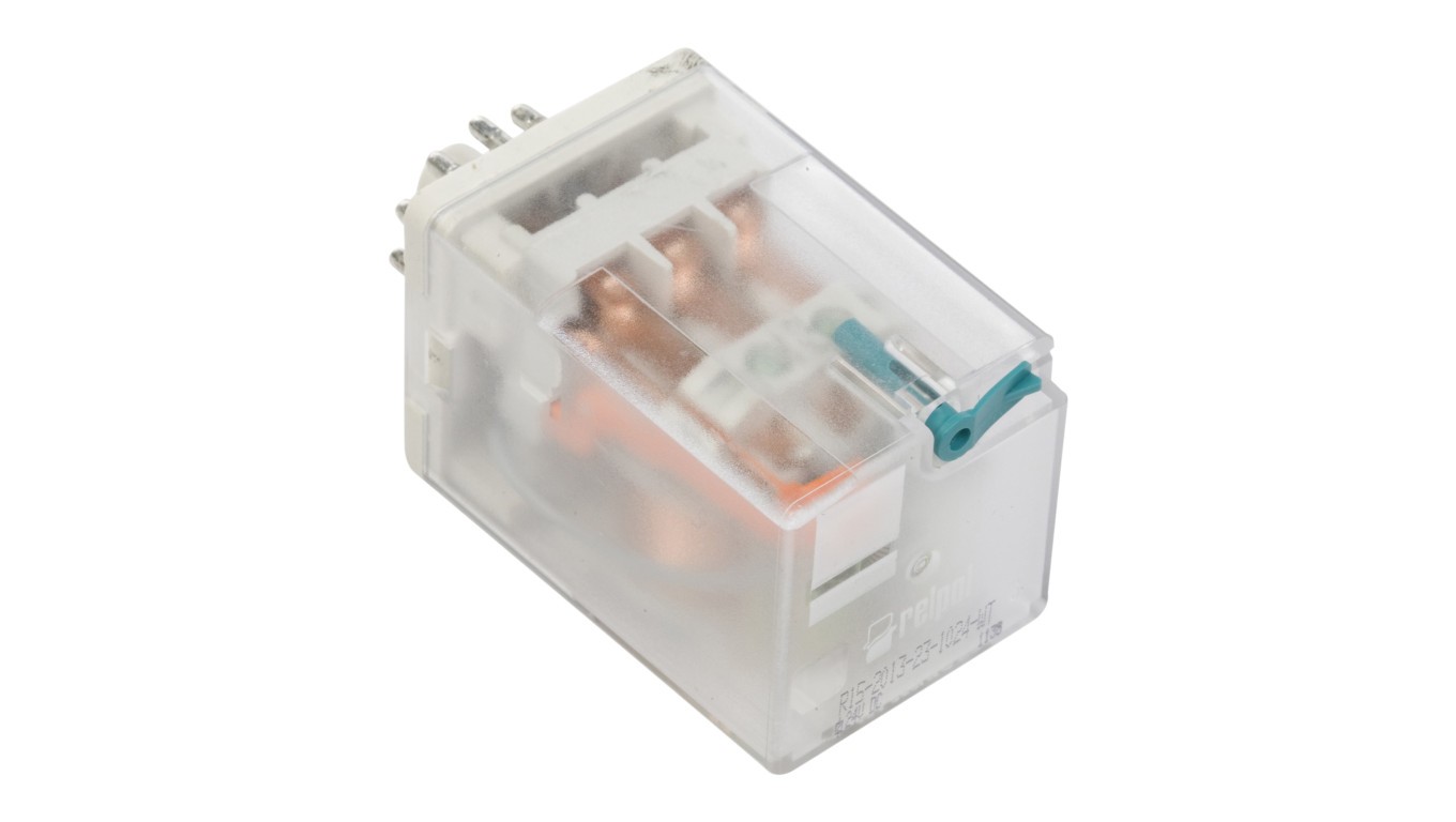 3P 10A 24V DC AgNi R 802846 Industrial Relay