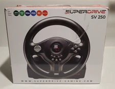 Subsonic Superdrive SV250 Pro Racing Wheel with Pedals