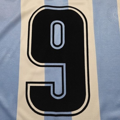 1999 Reebok Argentina Home Soccer Jersey Gabriel Batistuta Men XL