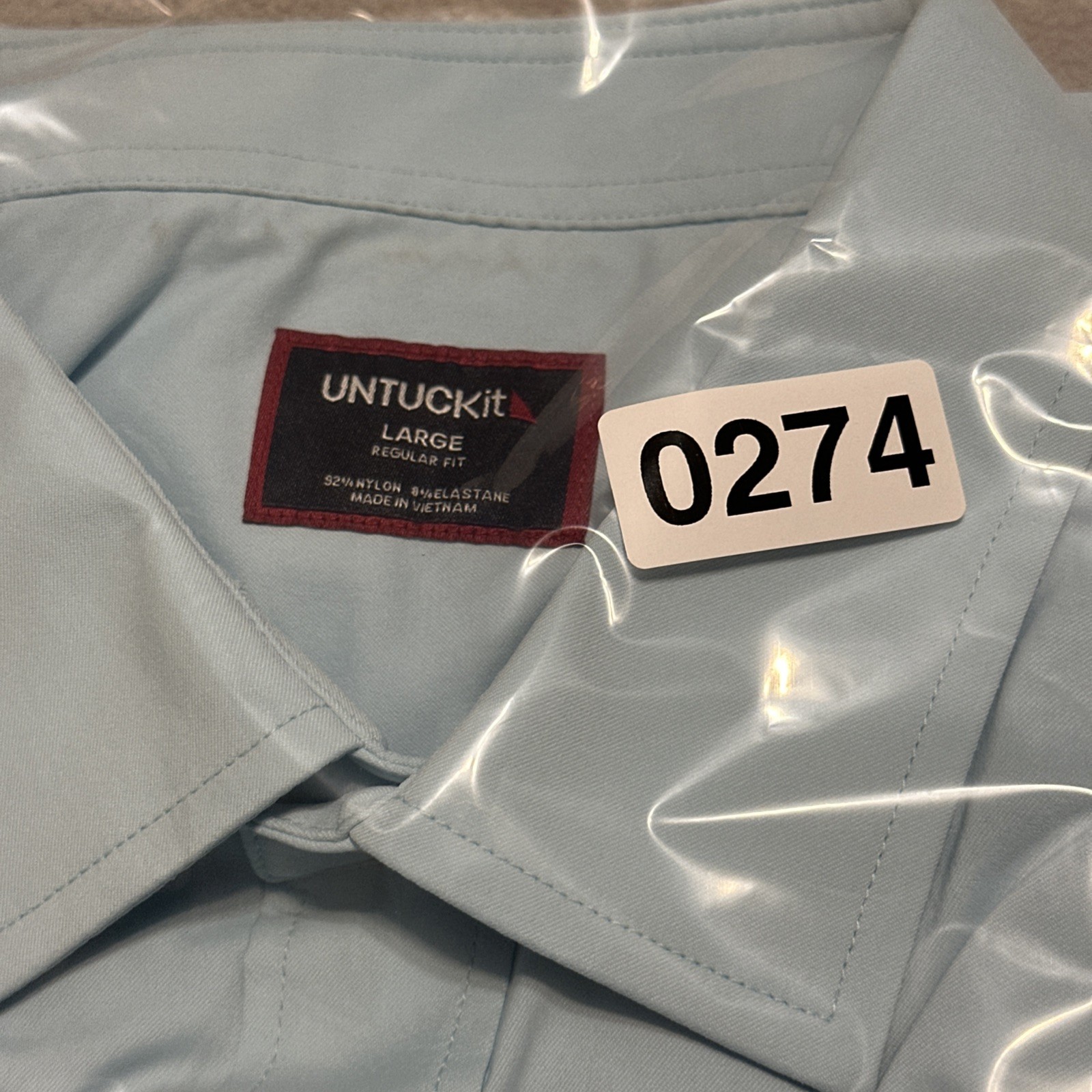 UNTUCKit Gironde Performance Button Front Shirt M… - image 13