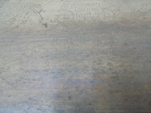 Vtg SIMONDS No. 10-1/2 CC SAW 24" 9ppi Marked S C U S A (US Army Signal Corps?) - Picture 11 of 11