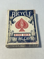 Vintage Bicycle Rider Back Poker Playing Cards By The U.S. Playing Card Co Comp
