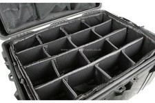 Peli 1630 Case with Wheels - Waterproof - With Padded Dividers - BLACK - NEW