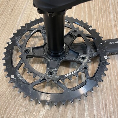 ROTAR - ROTOR 3D＋（165mm.50/34T） Rotor 3D+ Crank Set 11 Speed 170mm 50/34t 110mm | The Pro's