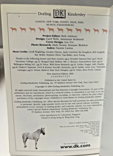 What Your Horse Needs, Betsy Sikorsky Siino 1st American Edition Paperback - Picture 2 of 9