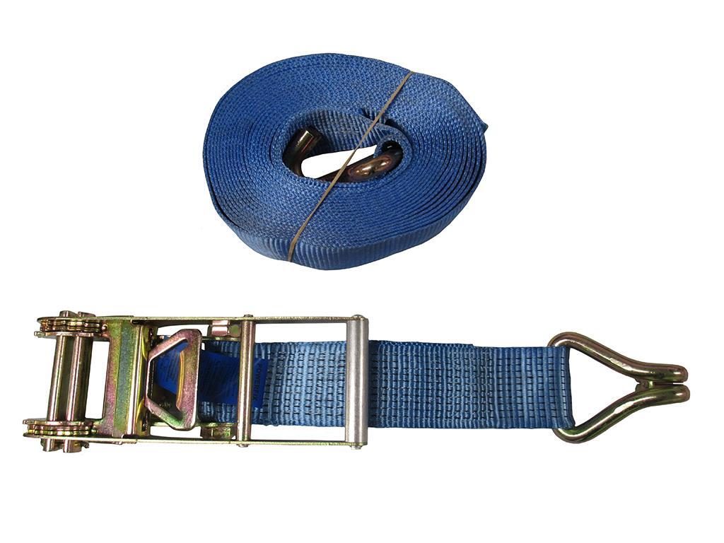 Tie Down Ratchet Strap X1 (10T 75MM 10M Lashing Cargo Securing Claw Hook)