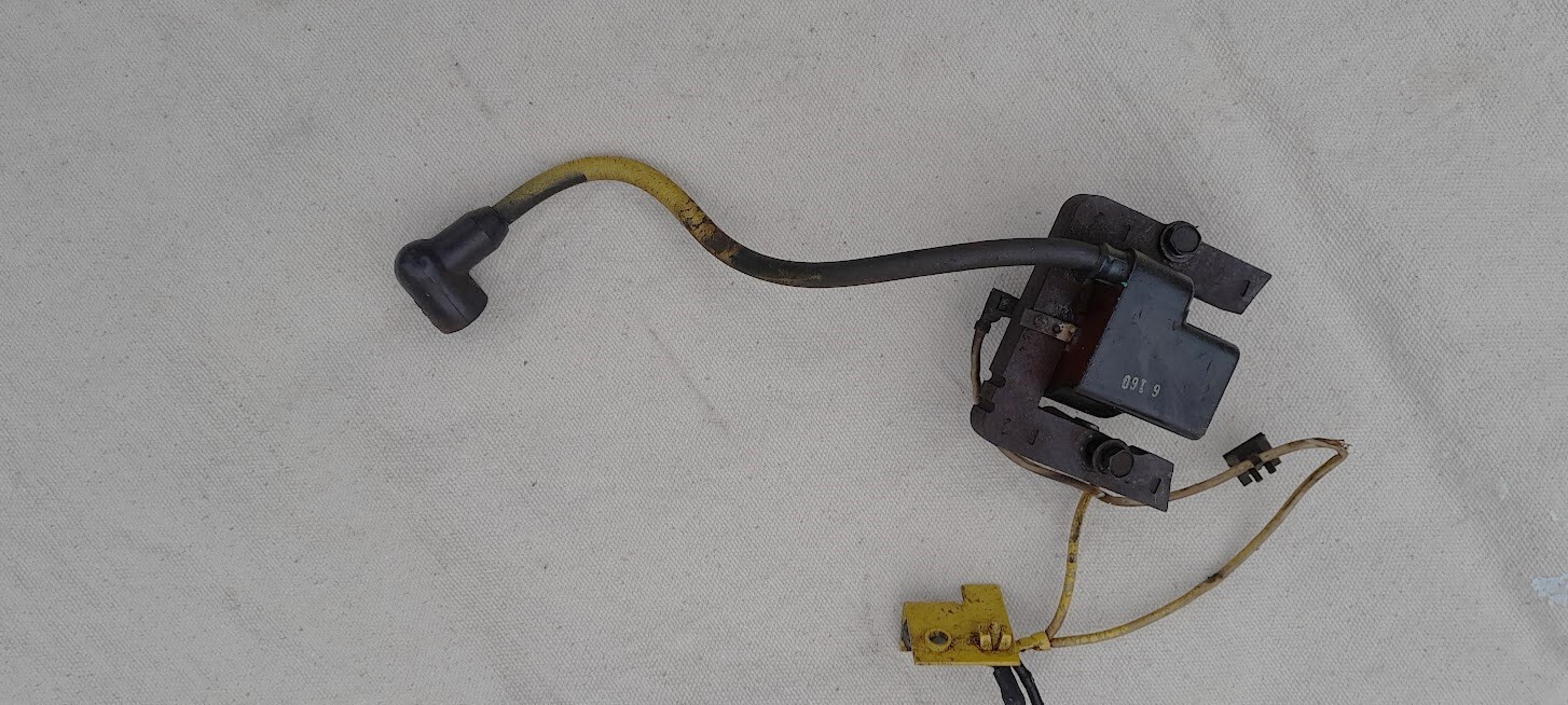 Ignition Coil & Points from a Tecumseh John deere Ariens Snowblower