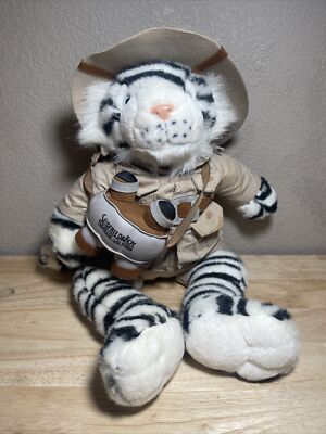 Seigfriend And Roy Mirage White Black Tiger Plush Stuffed Animal Las Vegas 20 
