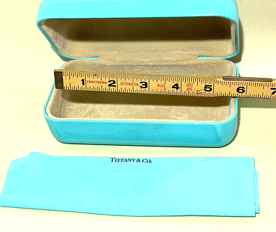 Tiffany glasses hard case Tiffany & Co Sunglasses Eyeglasses Large Magnetic Case Box  main image 3