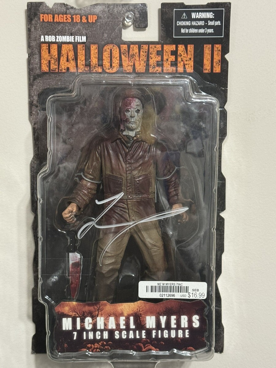 Signed Michael Myers Rob Zombie Halloween 2 Figure Tyler