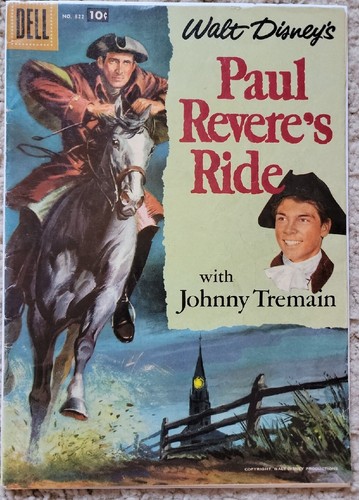 FOUR COLOR #822 PAUL REVERE'S RIDE FN 6.0 DELL 1957 | eBay