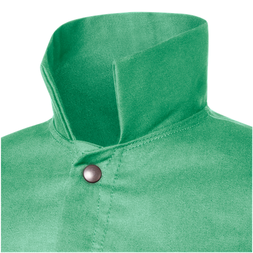Steiner 1032-2X 9 oz FR Cotton Cape Sleeves (Without Bib) - Green - Picture 4 of 4