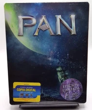 Pan Movie - Limited Steel-book Edition [Blu-ray] Hugh Jackman, NEW, Region A