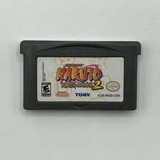 Nintendo Game Boy Advance Naruto Ninja Council 2 Authentic Tested & Working Tomy