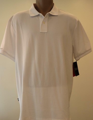 POLO SPORT LOGO PERFORMANCE TENNIS SHIRT SIZE XL WHITE NWT MSRP $89.50 Free Ship
